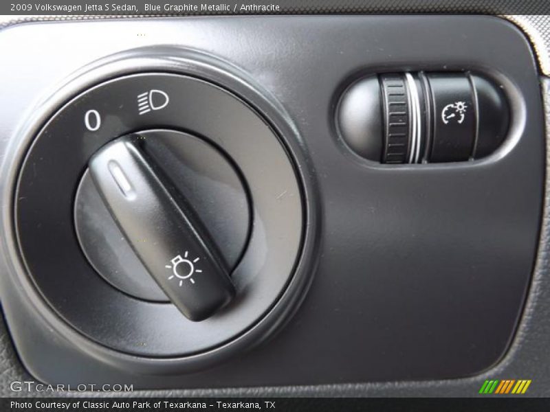 Blue Graphite Metallic / Anthracite 2009 Volkswagen Jetta S Sedan