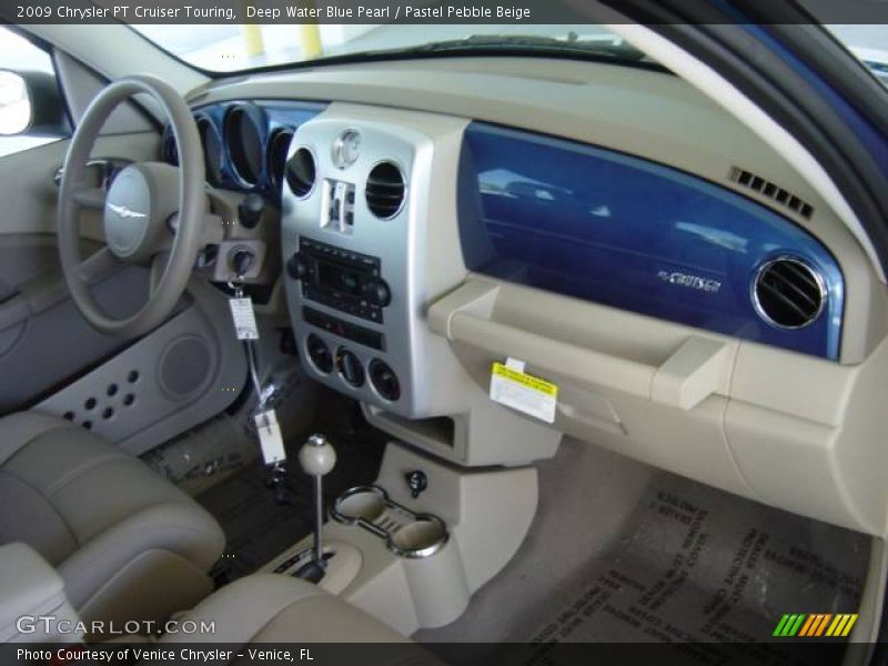 Deep Water Blue Pearl / Pastel Pebble Beige 2009 Chrysler PT Cruiser Touring