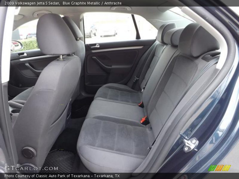 Blue Graphite Metallic / Anthracite 2009 Volkswagen Jetta S Sedan