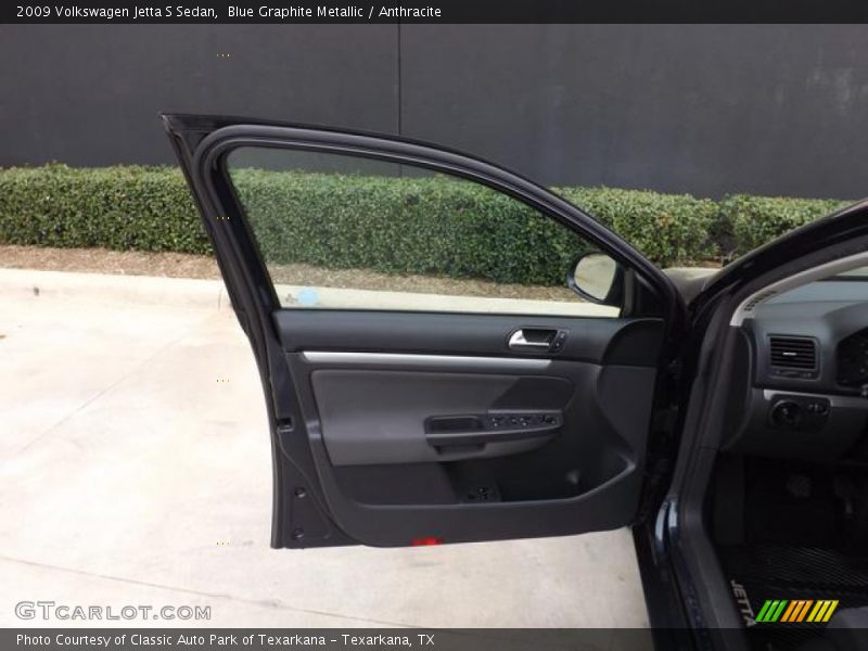 Blue Graphite Metallic / Anthracite 2009 Volkswagen Jetta S Sedan