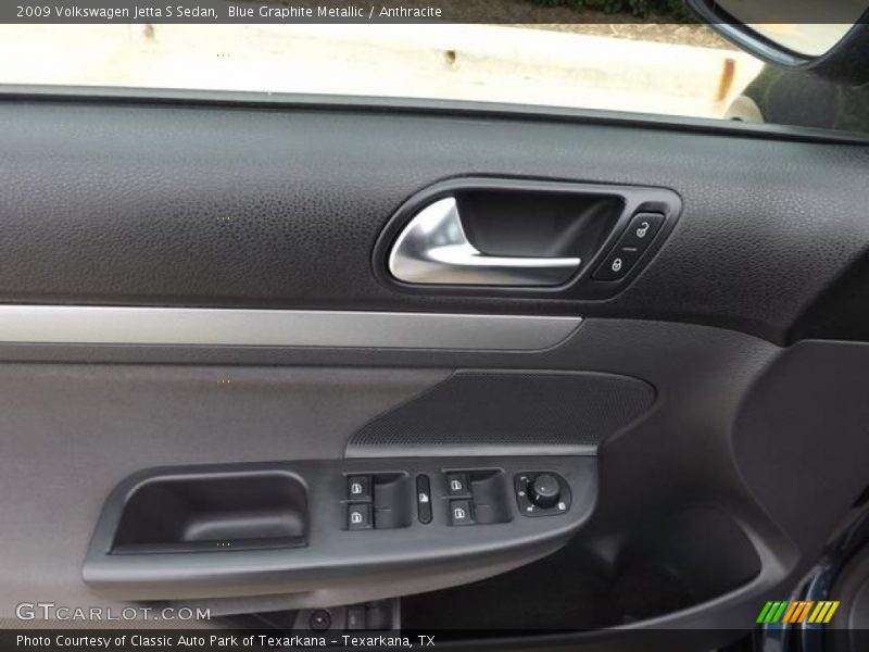 Blue Graphite Metallic / Anthracite 2009 Volkswagen Jetta S Sedan