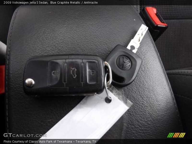 Blue Graphite Metallic / Anthracite 2009 Volkswagen Jetta S Sedan