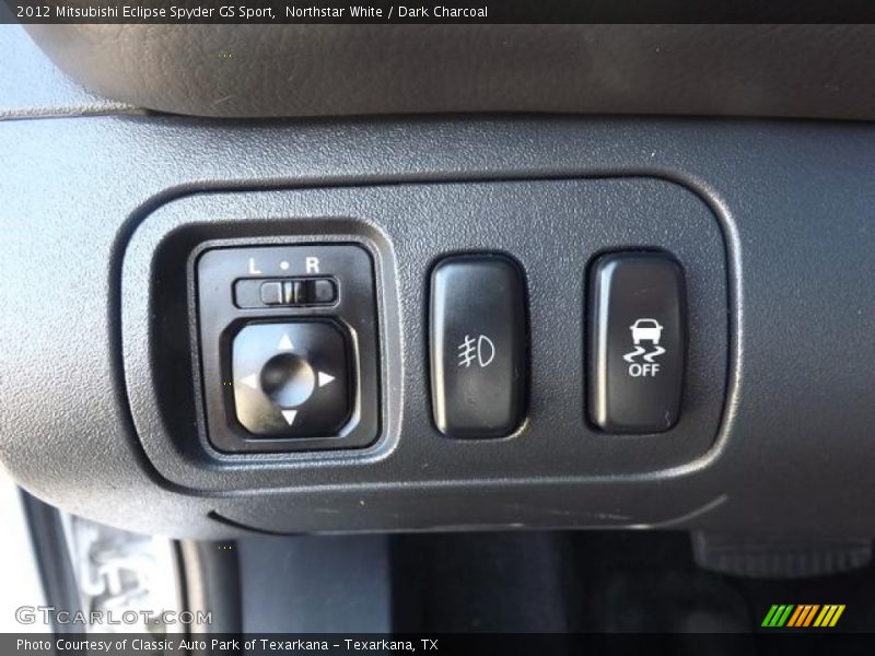 Northstar White / Dark Charcoal 2012 Mitsubishi Eclipse Spyder GS Sport