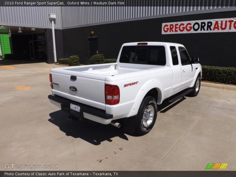 Oxford White / Medium Dark Flint 2010 Ford Ranger Sport SuperCab