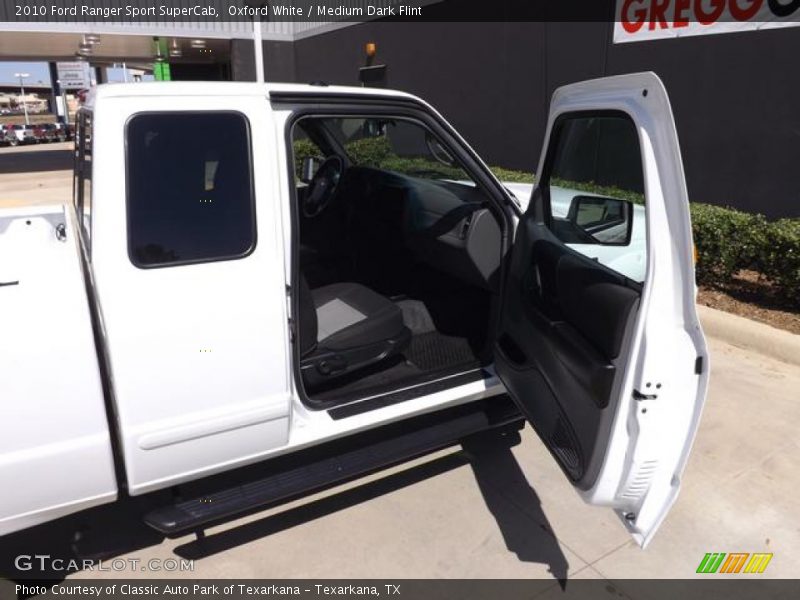 Oxford White / Medium Dark Flint 2010 Ford Ranger Sport SuperCab