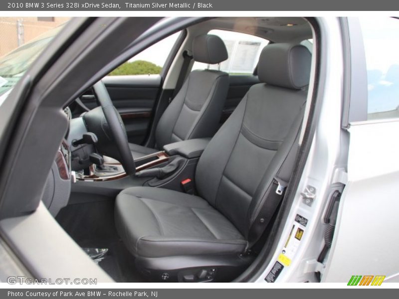 Titanium Silver Metallic / Black 2010 BMW 3 Series 328i xDrive Sedan