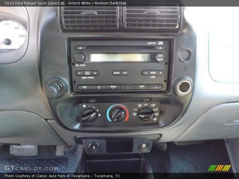 Oxford White / Medium Dark Flint 2010 Ford Ranger Sport SuperCab