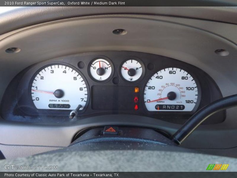  2010 Ranger Sport SuperCab Sport SuperCab Gauges