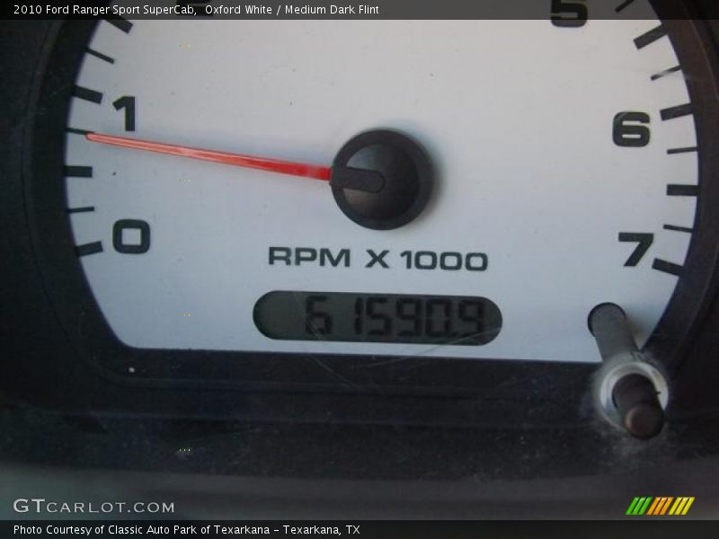 Oxford White / Medium Dark Flint 2010 Ford Ranger Sport SuperCab