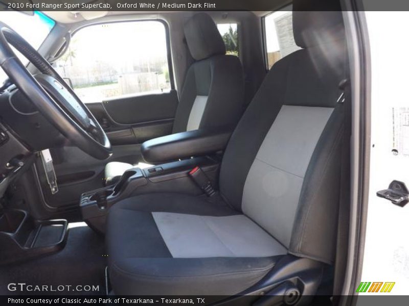 Oxford White / Medium Dark Flint 2010 Ford Ranger Sport SuperCab