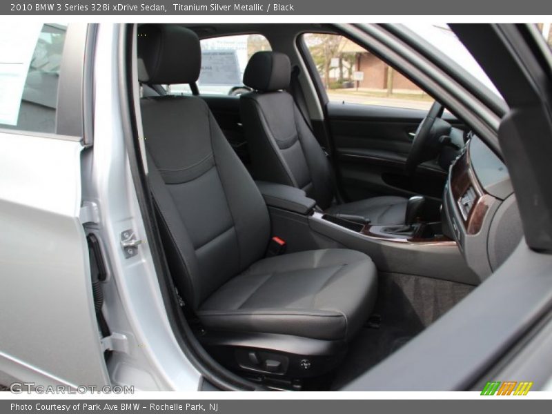 Titanium Silver Metallic / Black 2010 BMW 3 Series 328i xDrive Sedan