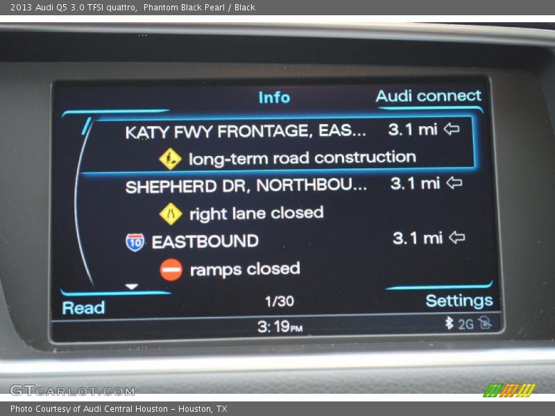 Phantom Black Pearl / Black 2013 Audi Q5 3.0 TFSI quattro