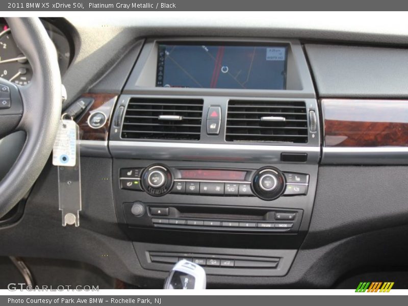 Platinum Gray Metallic / Black 2011 BMW X5 xDrive 50i