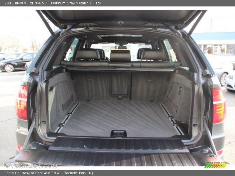 Platinum Gray Metallic / Black 2011 BMW X5 xDrive 50i
