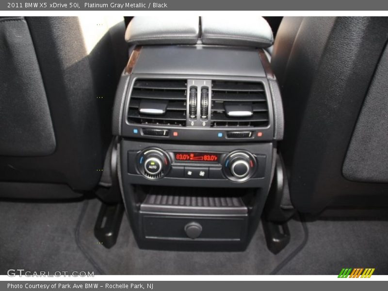 Platinum Gray Metallic / Black 2011 BMW X5 xDrive 50i