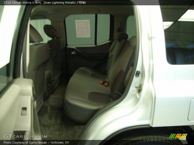Silver Lightning Metallic / Gray 2010 Nissan Xterra X 4x4