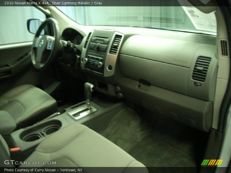 Silver Lightning Metallic / Gray 2010 Nissan Xterra X 4x4