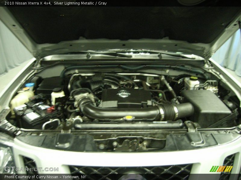 Silver Lightning Metallic / Gray 2010 Nissan Xterra X 4x4