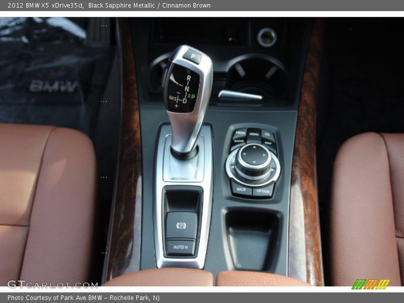 Black Sapphire Metallic / Cinnamon Brown 2012 BMW X5 xDrive35d