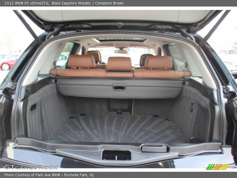 Black Sapphire Metallic / Cinnamon Brown 2012 BMW X5 xDrive35d