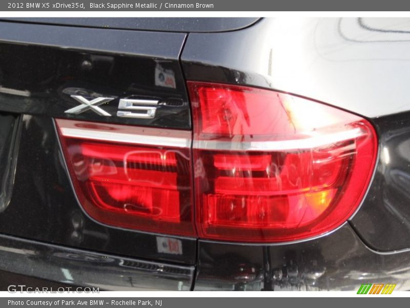 Black Sapphire Metallic / Cinnamon Brown 2012 BMW X5 xDrive35d