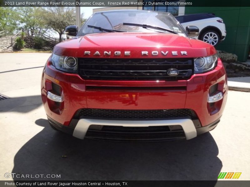 Firenze Red Metallic / Dynamic Ebony/Pimento 2013 Land Rover Range Rover Evoque Dynamic Coupe