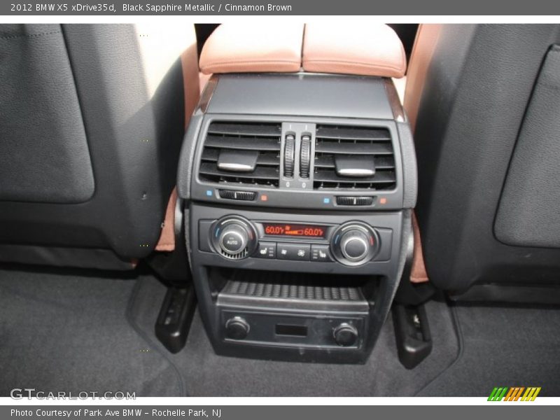 Black Sapphire Metallic / Cinnamon Brown 2012 BMW X5 xDrive35d
