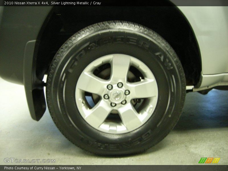 Silver Lightning Metallic / Gray 2010 Nissan Xterra X 4x4
