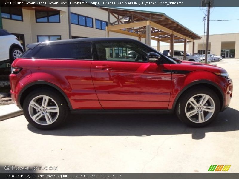  2013 Range Rover Evoque Dynamic Coupe Firenze Red Metallic