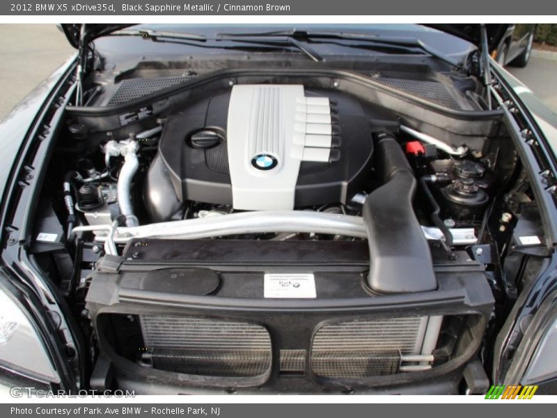 Black Sapphire Metallic / Cinnamon Brown 2012 BMW X5 xDrive35d