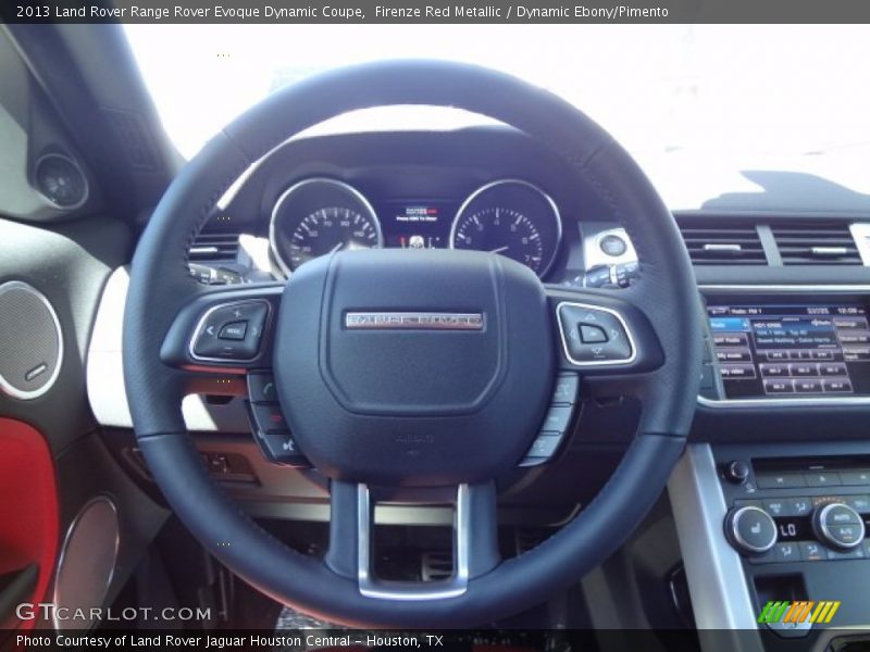  2013 Range Rover Evoque Dynamic Coupe Steering Wheel