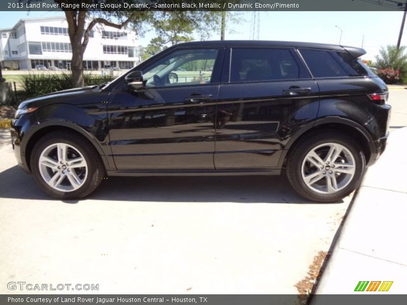  2013 Range Rover Evoque Dynamic Santorini Black Metallic