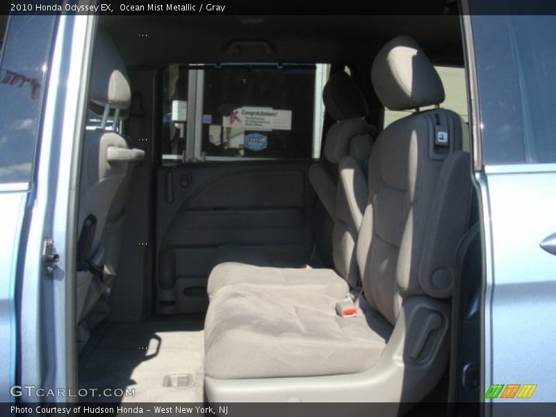 Ocean Mist Metallic / Gray 2010 Honda Odyssey EX