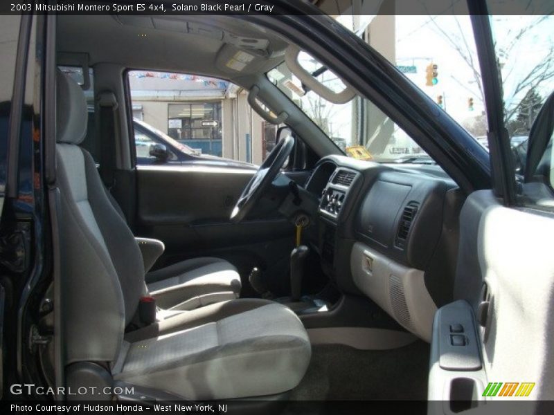 Solano Black Pearl / Gray 2003 Mitsubishi Montero Sport ES 4x4