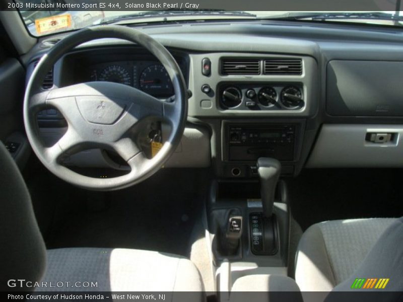 Solano Black Pearl / Gray 2003 Mitsubishi Montero Sport ES 4x4