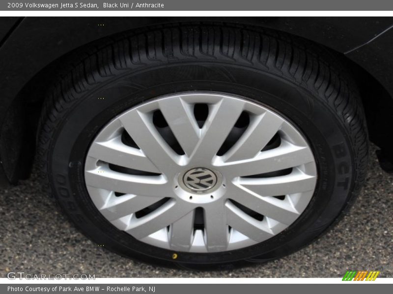 Black Uni / Anthracite 2009 Volkswagen Jetta S Sedan