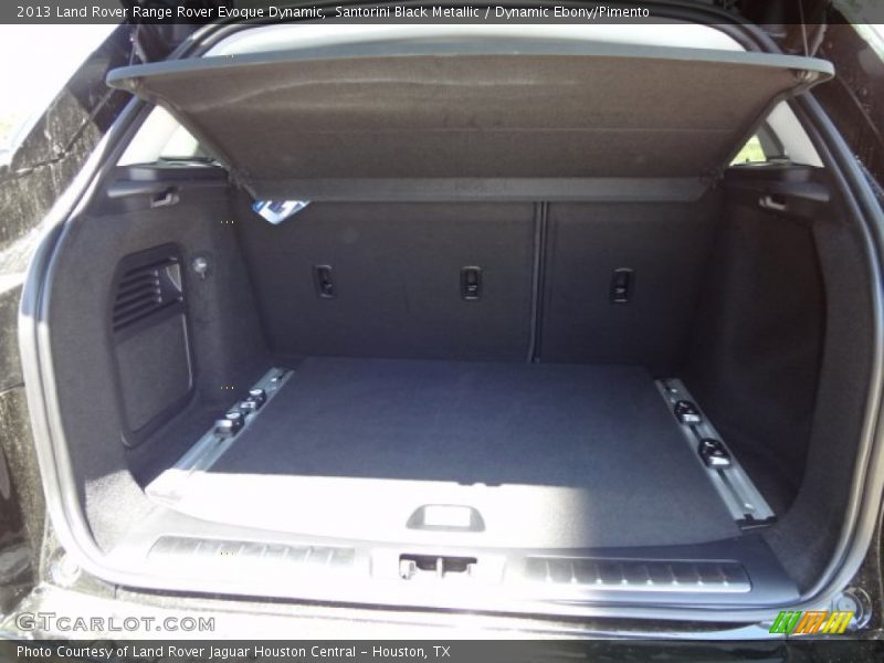  2013 Range Rover Evoque Dynamic Trunk