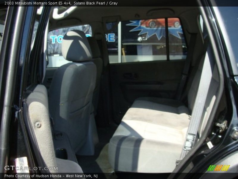 Solano Black Pearl / Gray 2003 Mitsubishi Montero Sport ES 4x4