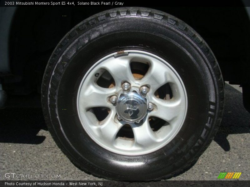 Solano Black Pearl / Gray 2003 Mitsubishi Montero Sport ES 4x4