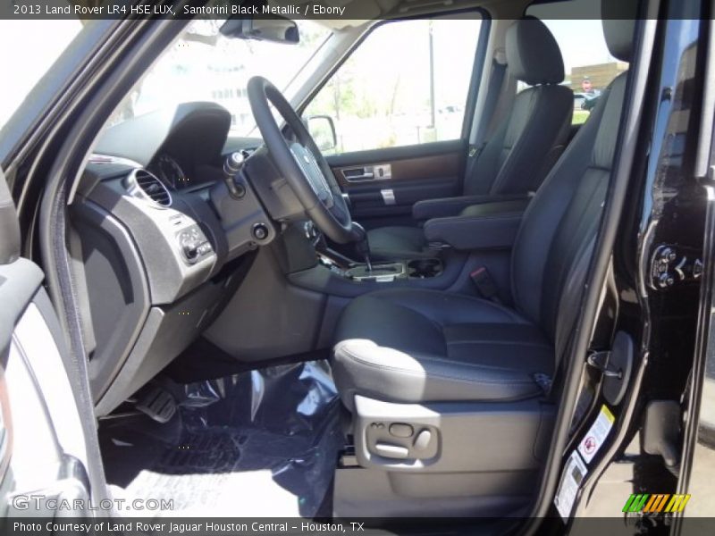 Santorini Black Metallic / Ebony 2013 Land Rover LR4 HSE LUX