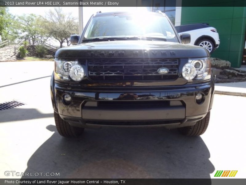 Santorini Black Metallic / Ebony 2013 Land Rover LR4 HSE LUX