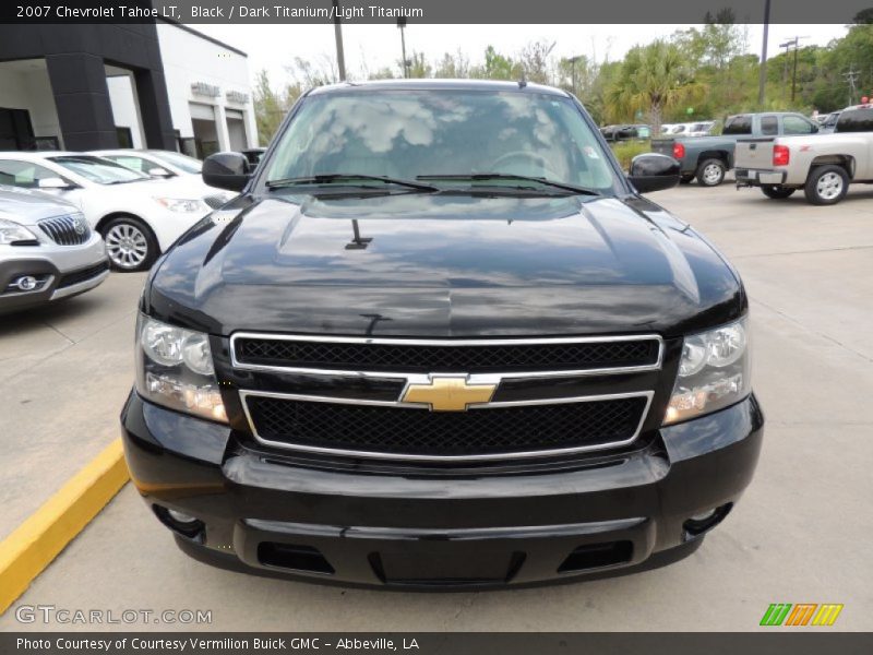 Black / Dark Titanium/Light Titanium 2007 Chevrolet Tahoe LT