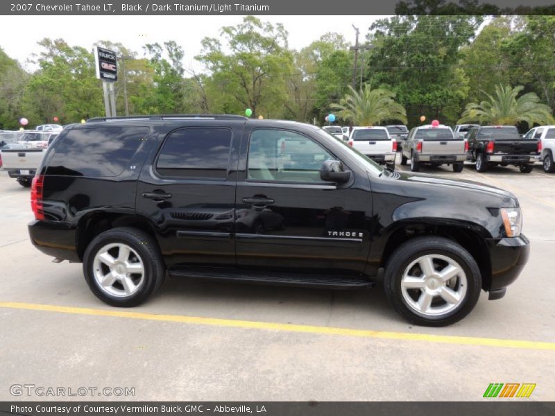 Black / Dark Titanium/Light Titanium 2007 Chevrolet Tahoe LT