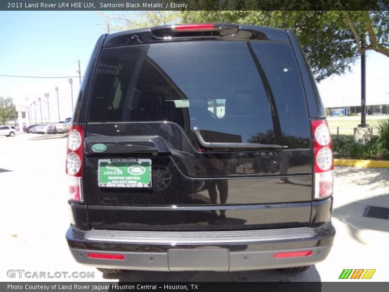 Santorini Black Metallic / Ebony 2013 Land Rover LR4 HSE LUX