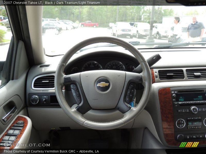 Black / Dark Titanium/Light Titanium 2007 Chevrolet Tahoe LT
