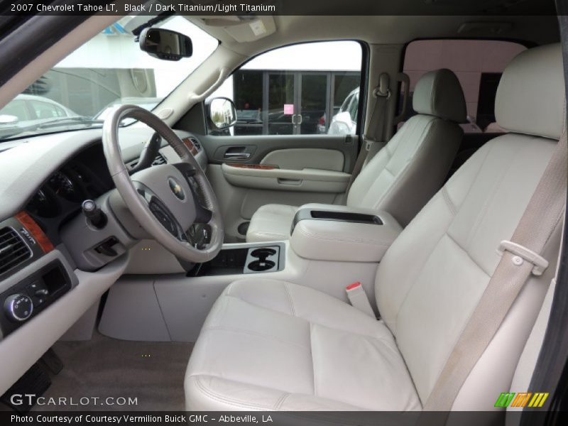 Black / Dark Titanium/Light Titanium 2007 Chevrolet Tahoe LT