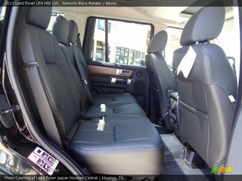 Rear Seat of 2013 LR4 HSE LUX