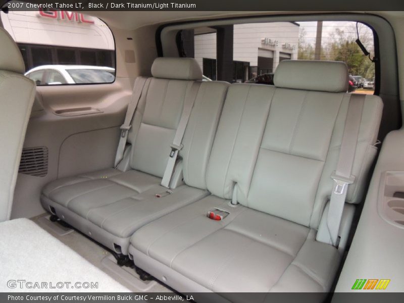 Black / Dark Titanium/Light Titanium 2007 Chevrolet Tahoe LT