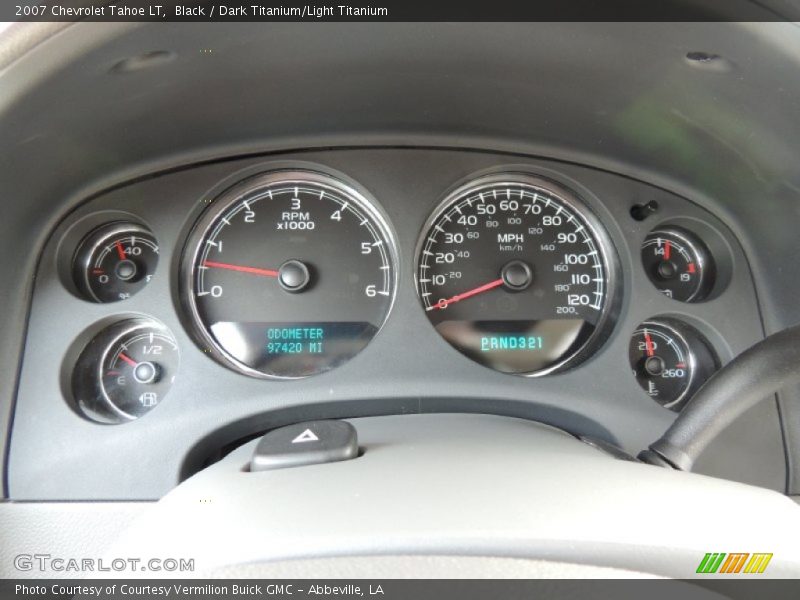 Black / Dark Titanium/Light Titanium 2007 Chevrolet Tahoe LT