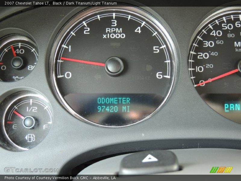 Black / Dark Titanium/Light Titanium 2007 Chevrolet Tahoe LT